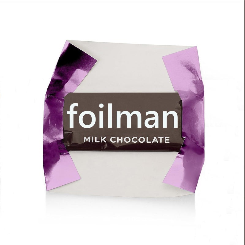 Foilman Lavender Candy Bar Wrappers - Pack of 100 - Image 1